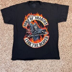 Fear the Reaper Black Graphic Tee